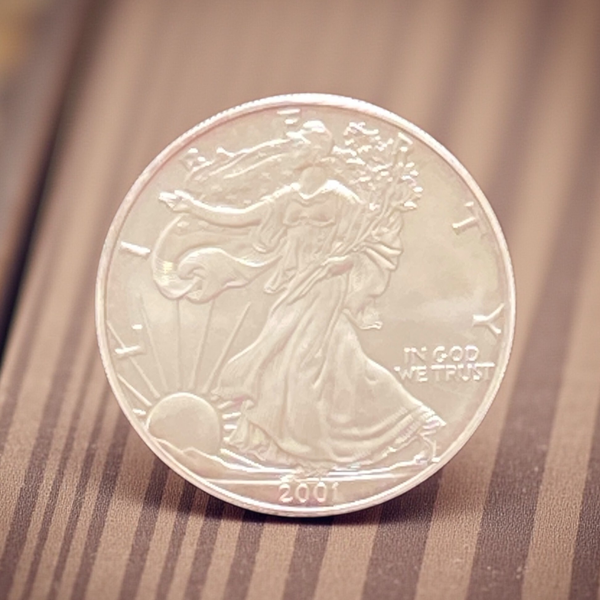 2001 American Silver Eagle Dollar