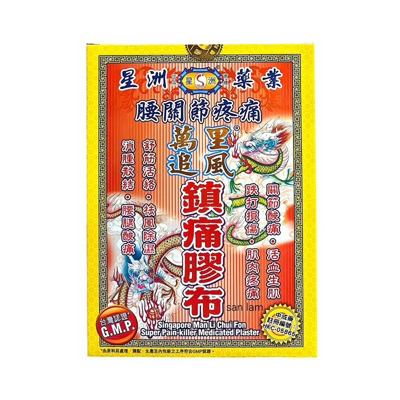 Seongju Pharmaceutical - Wanli Chasing Wind Pain Relief Plaster (10 pieces)