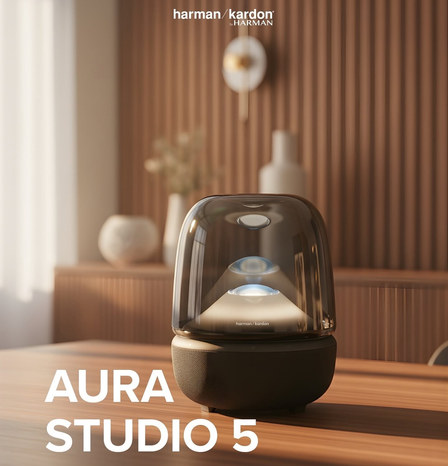 Harman Kardon Aura Studio 5 水母喇叭哈曼卡頓藍牙喇叭