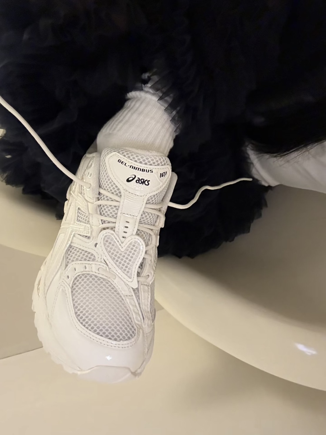 浪漫前衛🪩Asics x KIMHEKIM Gel-Nimbus 10.1 "Ivory"