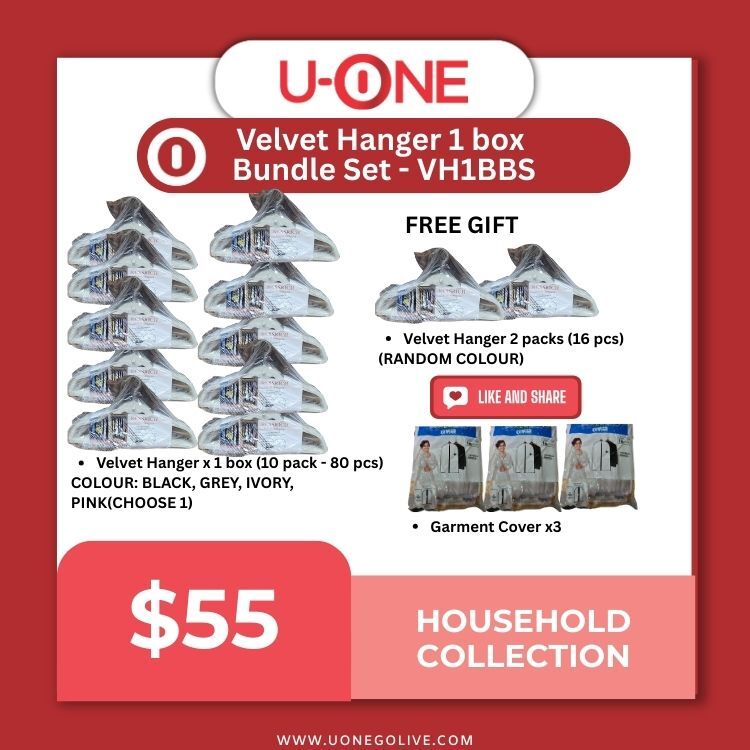 Velvet Hanger 1 box Bundle Set - VH1BBS