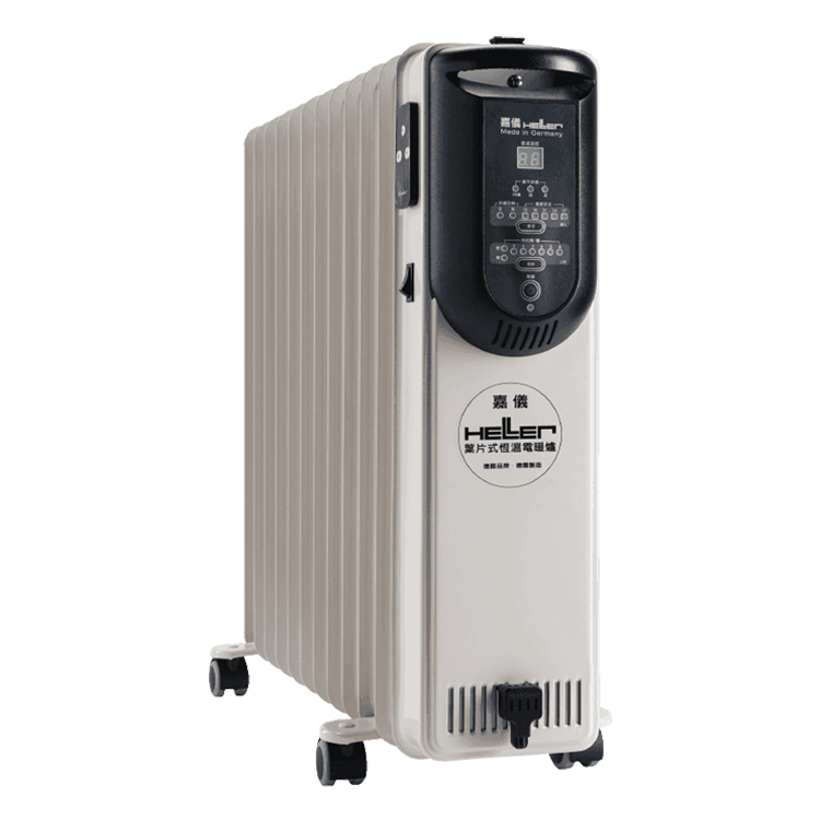 HELLER 嘉儀 豪華款 10葉片電子式電暖爐(KED510TL)