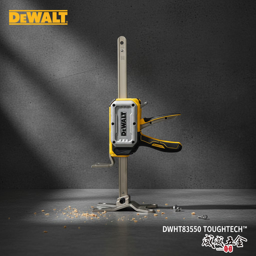 美國 DEWALT 得偉｜TOUGHSERIES 建築用千斤頂 多功能頂高器 撐高器｜DWHT83550