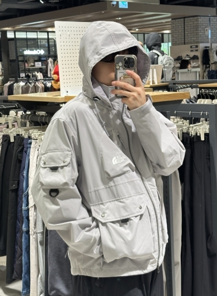 【OWN】The North Face 連帽外套 防風防水 露營 戶外 登山 DRYVENT 成人 黑色 灰色 深綠