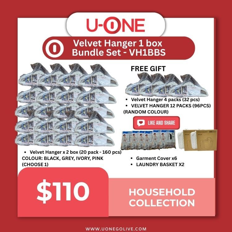 Velvet Hanger 2 box Bundle Set - VH2BBS
