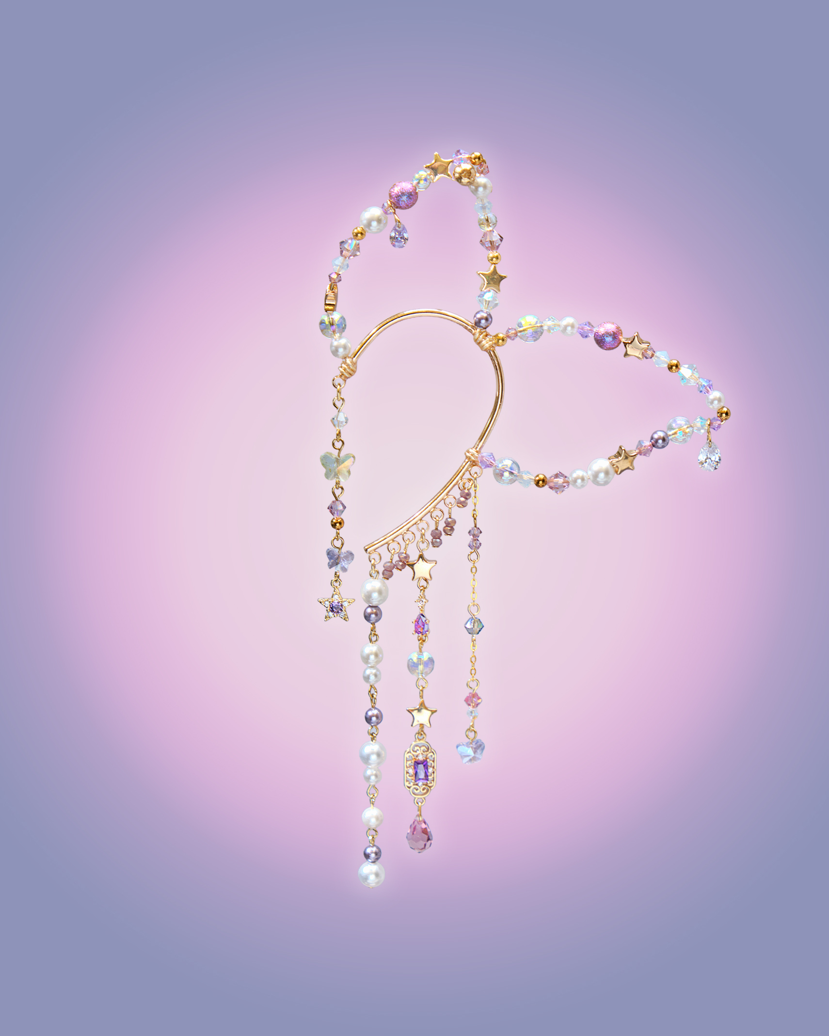 Fairy Whisper Pearl Ear Cuff