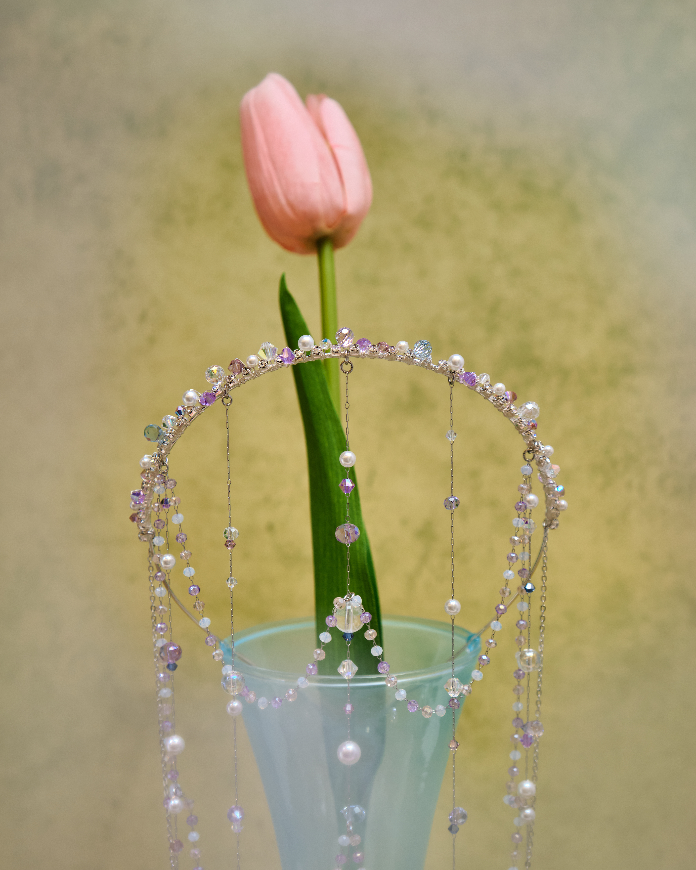 Sky Pillar Metro Fall Crystal Headband