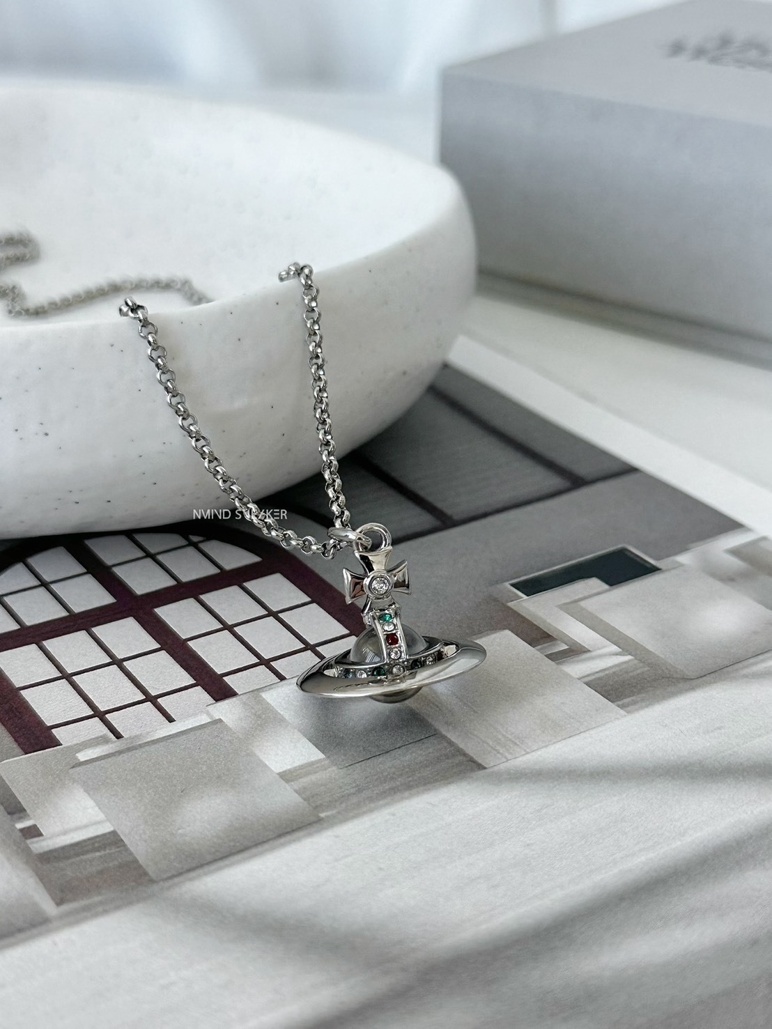 <聖誕快樂✨> Vivienne Westwood New Tiny Orb 立體星球項鍊