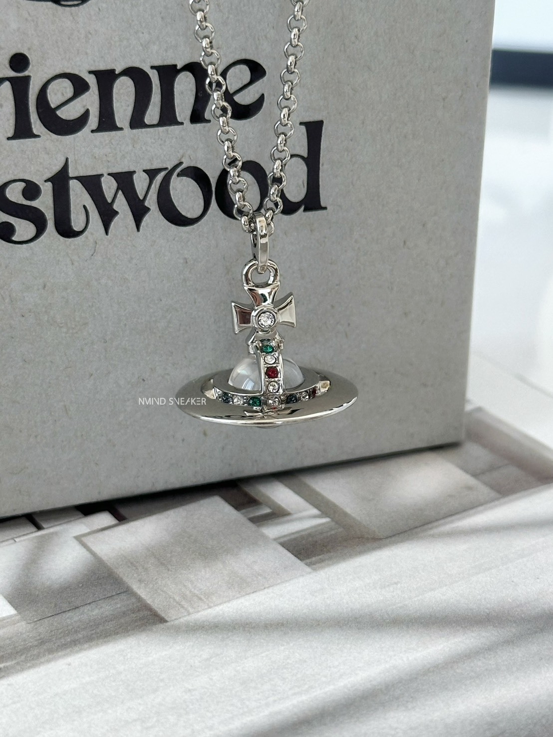 <聖誕快樂✨> Vivienne Westwood New Tiny Orb 立體星球項鍊
