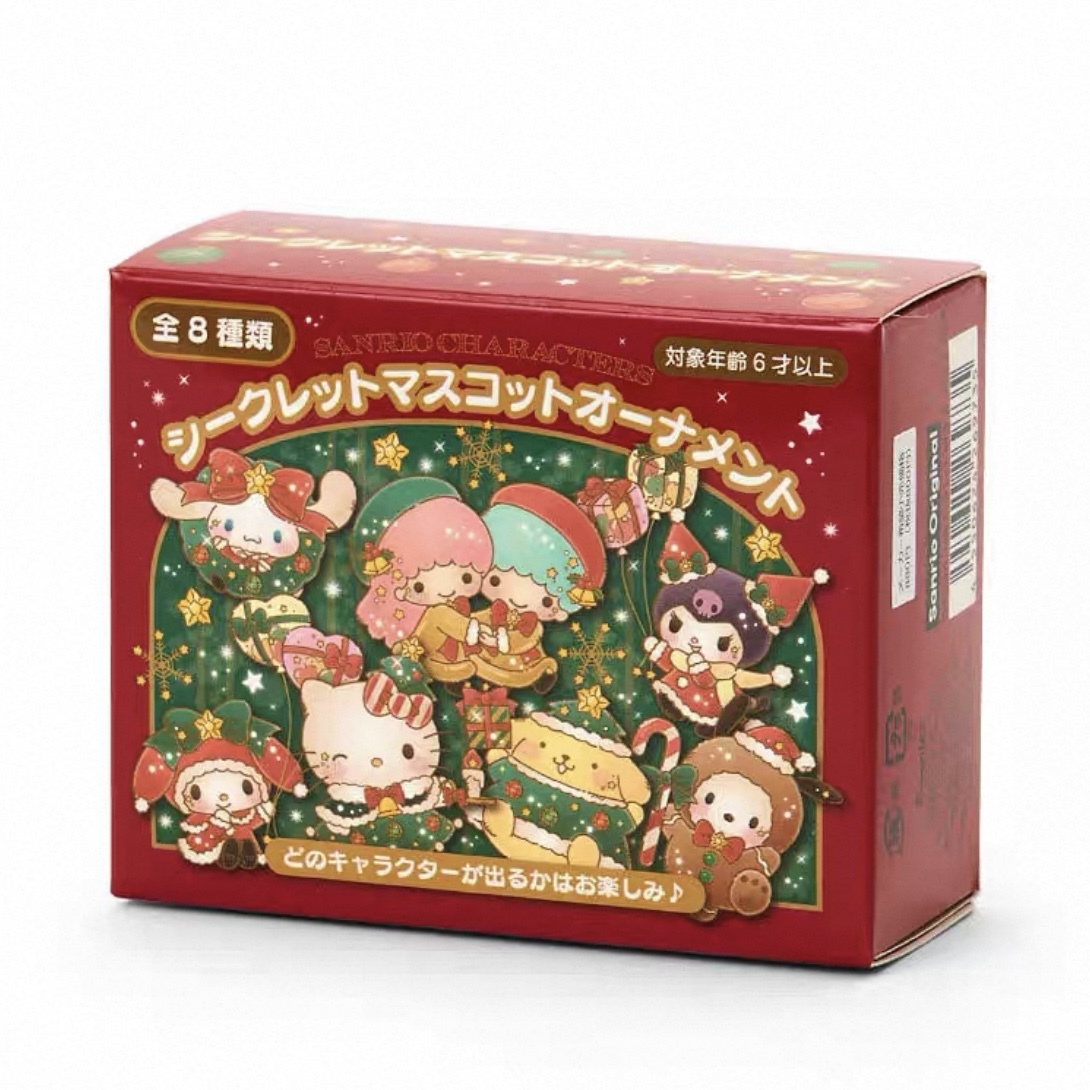 三麗鷗 SANRIO 聖誕節限定 盲盒 絨毛吊飾 大頭