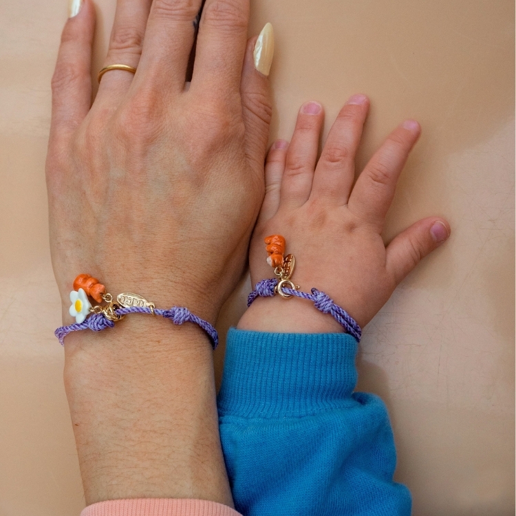 NACH 兒童紫繩手環