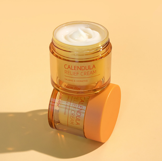 Farm stay Calendula Relief Cream 金盞花舒緩保濕面霜80ml