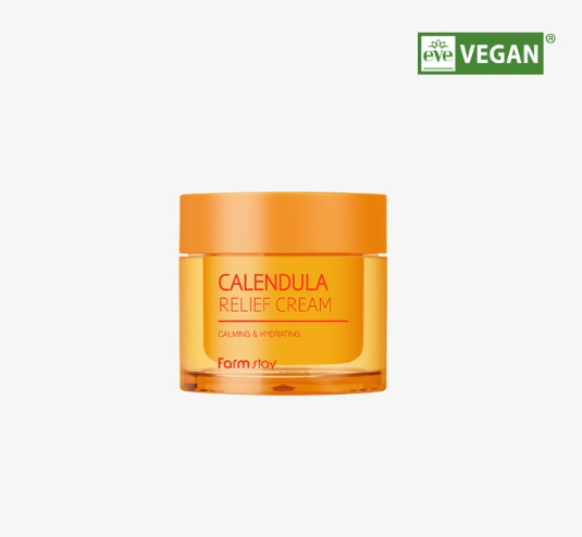 Farm stay Calendula Relief Cream 金盞花舒緩保濕面霜80ml