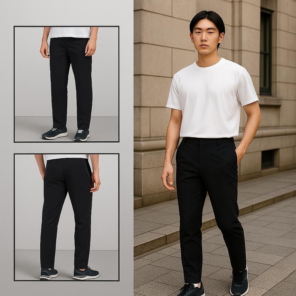 【現貨】Asics K112216 Zip Leg Pocket 男裝長褲