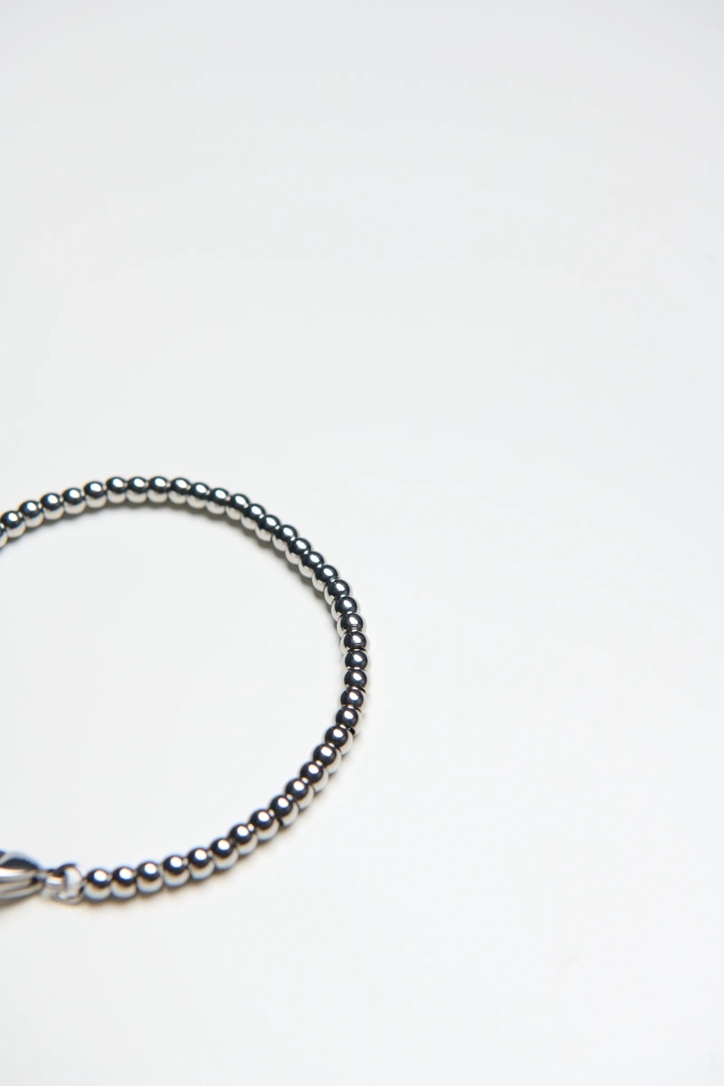 MB029 4MM實心小圓球純鋼手鏈