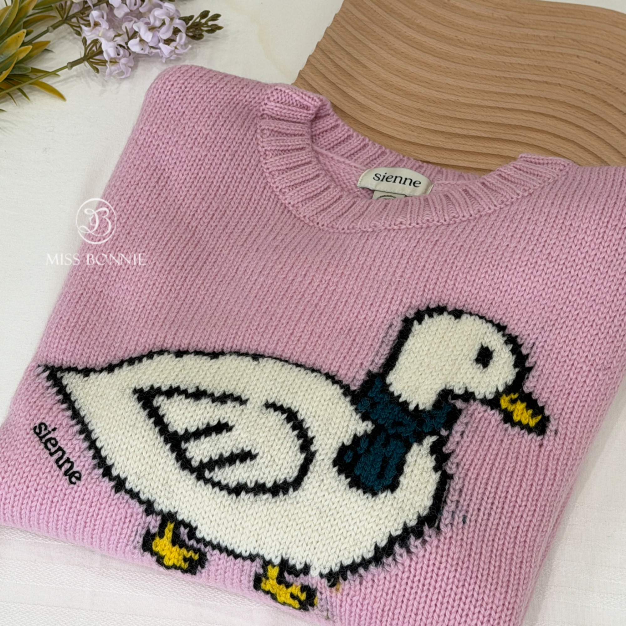 Sienne鴨鴨針織毛衣(共2色)