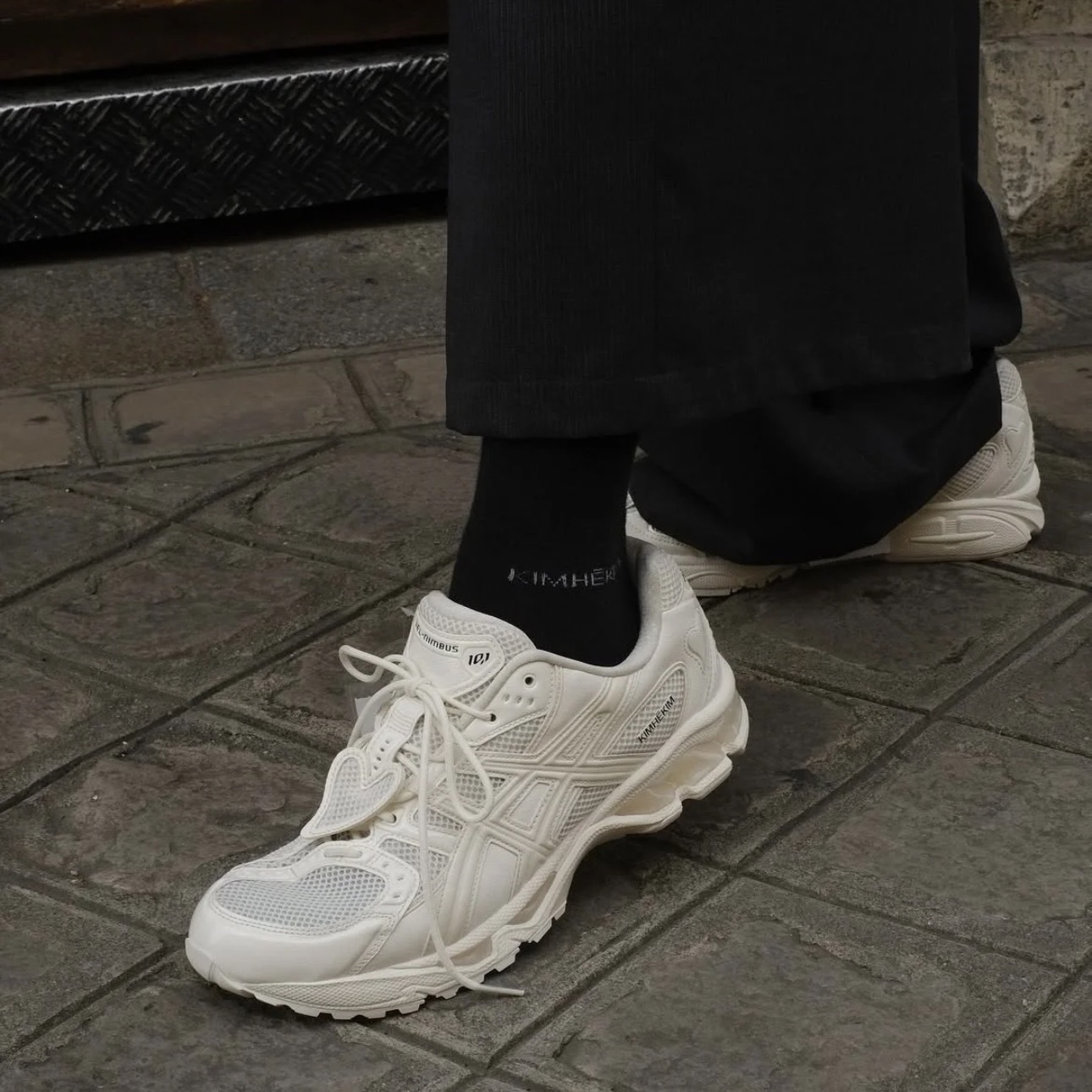 ASICS X KIMHĒKIM GEL-NIMBUS 10.1 愛心 網面運動鞋 聯名款 1203A833-020/100/001