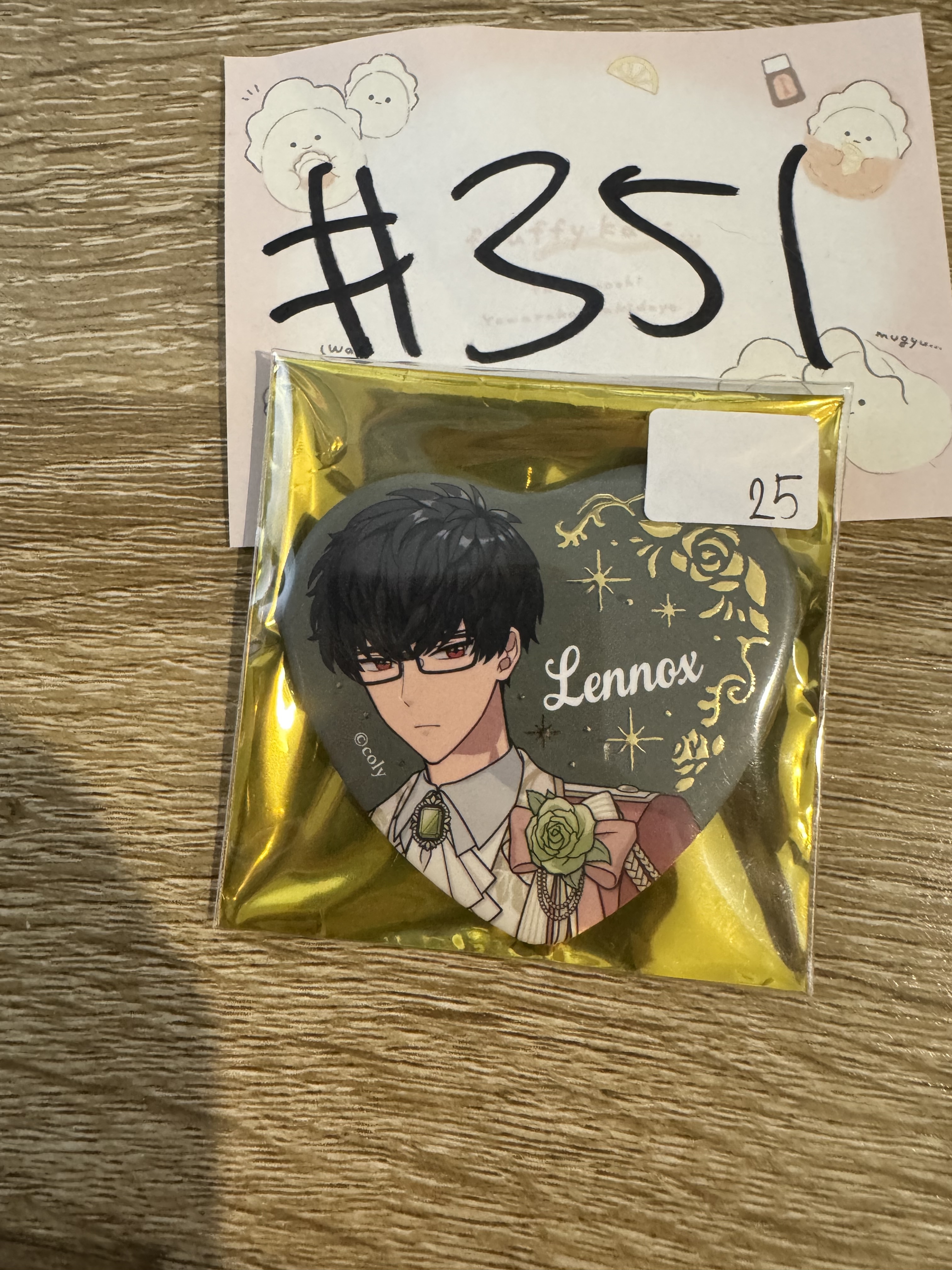 魔法使的約定 LENNOX 襟章#351