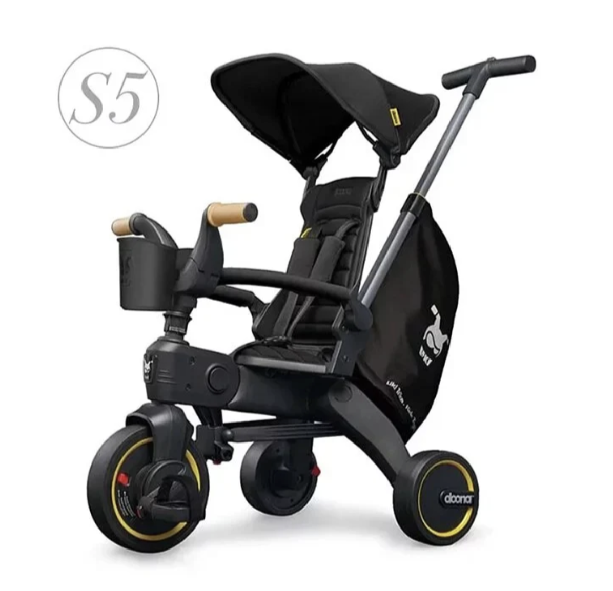 Doona - Liki Trike 多功能三輪輕便推車 (S5,黑色)