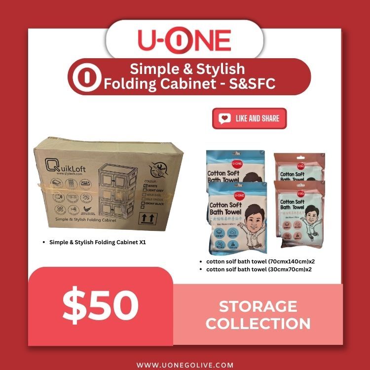 Simple & Stylish Folding Cabinet - S&SFC