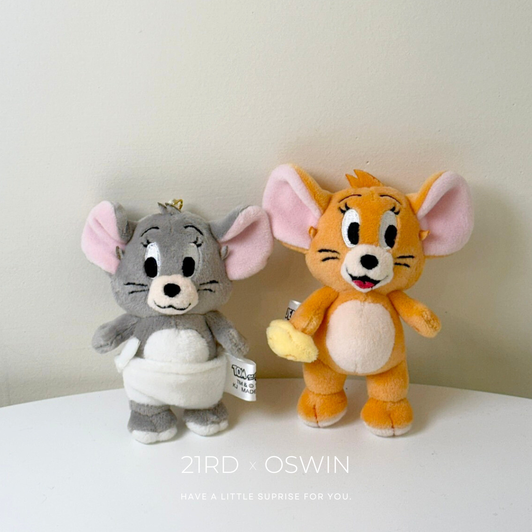 TOM & JERRY 泰菲 傑利鼠 磁吸吊飾