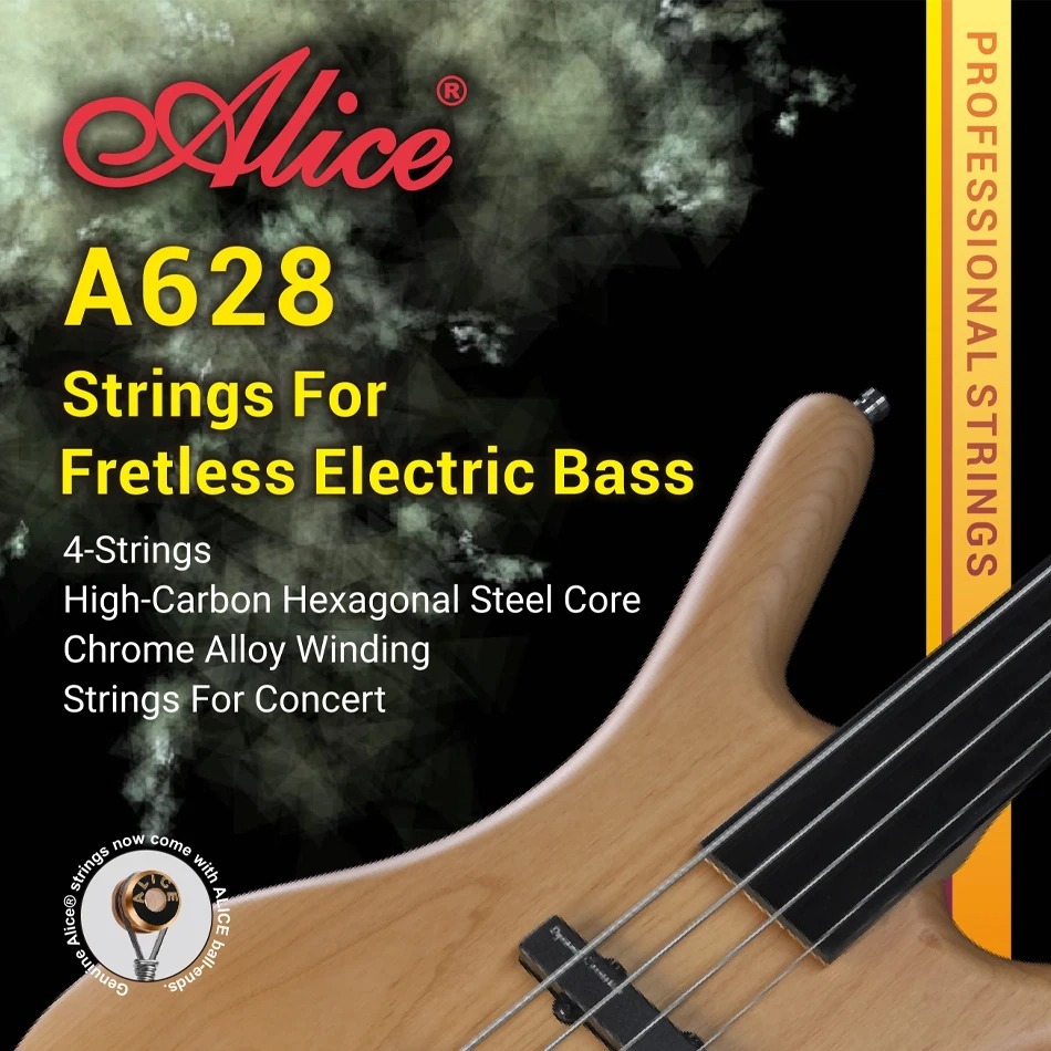 Alice A628 4弦 電貝士弦 無琴格貝士弦