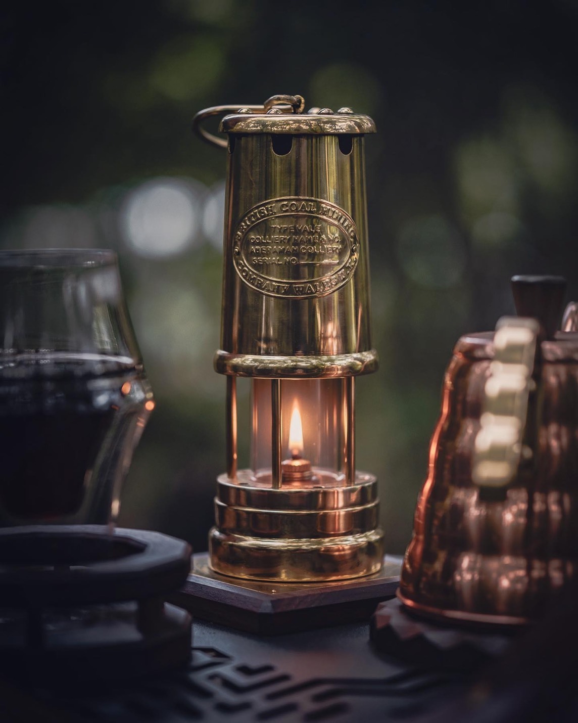 Vermont Lanterns - 黃銅礦工燈