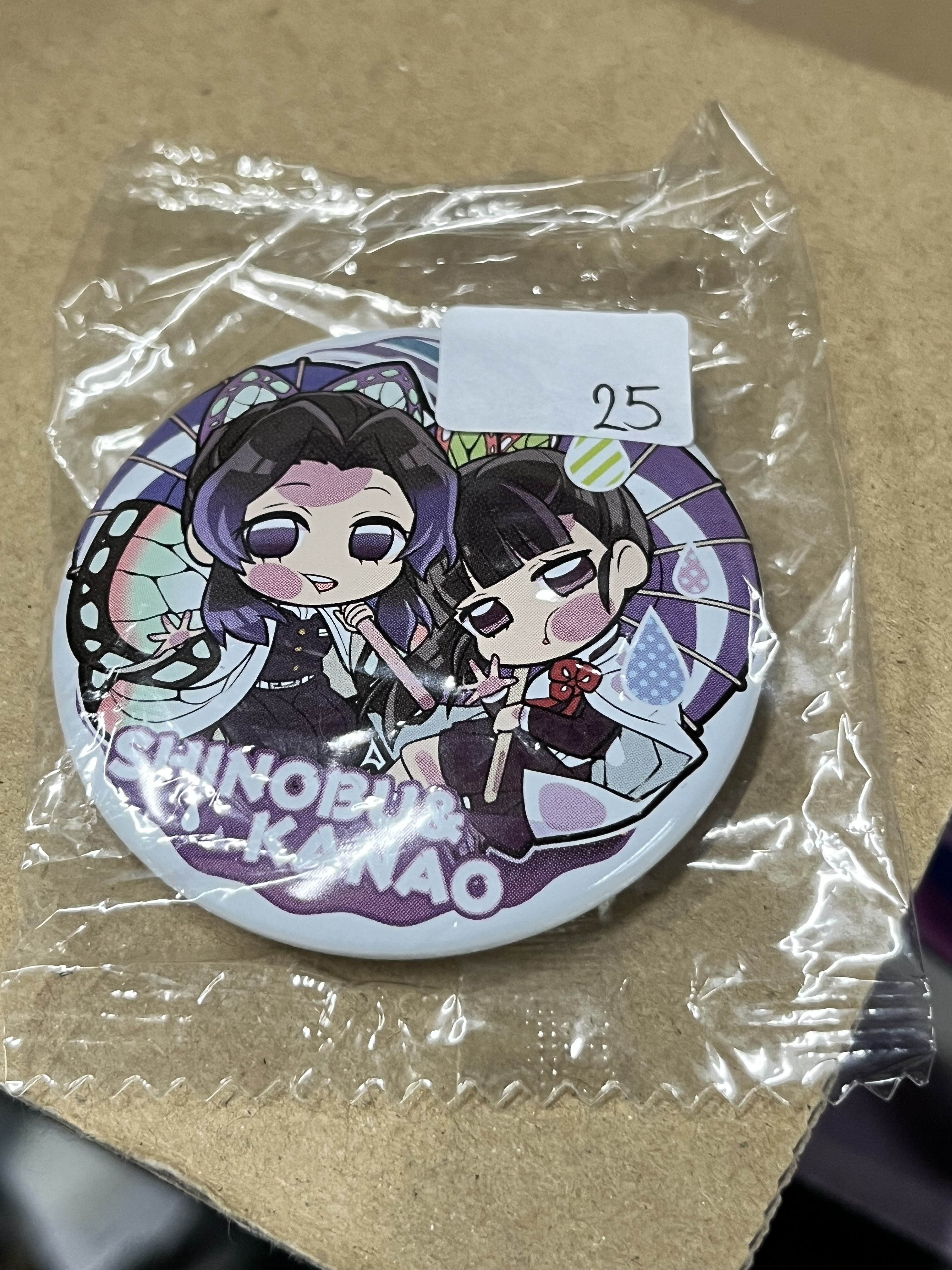 鬼滅之刃 2人 襟章#342