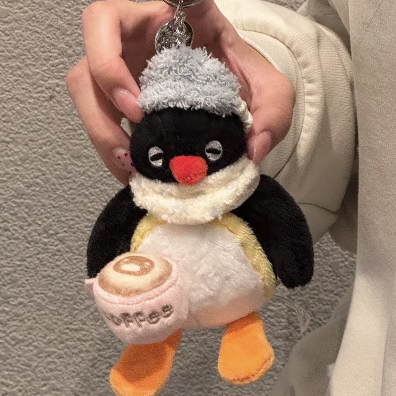 PINGU 企鵝家族 宅家系列 吊飾 絨毛玩具 PINGA