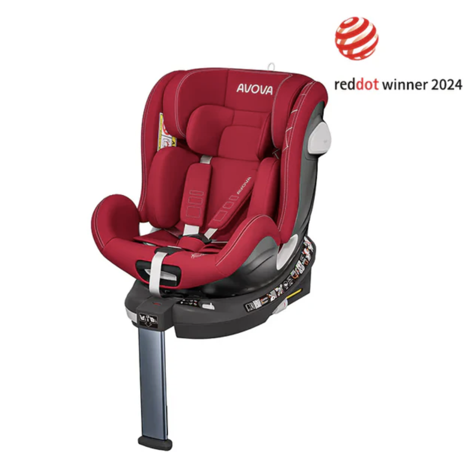 Avova - Swan-Fix i-Size兒童汽車安全座椅 (R129 & CCC 安全標準)(適合約0-7歲/身高40-125cm) (楓葉紅)