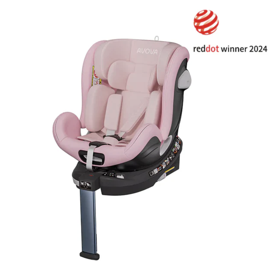 Avova - Swan-Fix i-Size兒童汽車安全座椅 (R129 & CCC 安全標準)(適合約0-7歲/身高40-125cm)(雲朵粉)