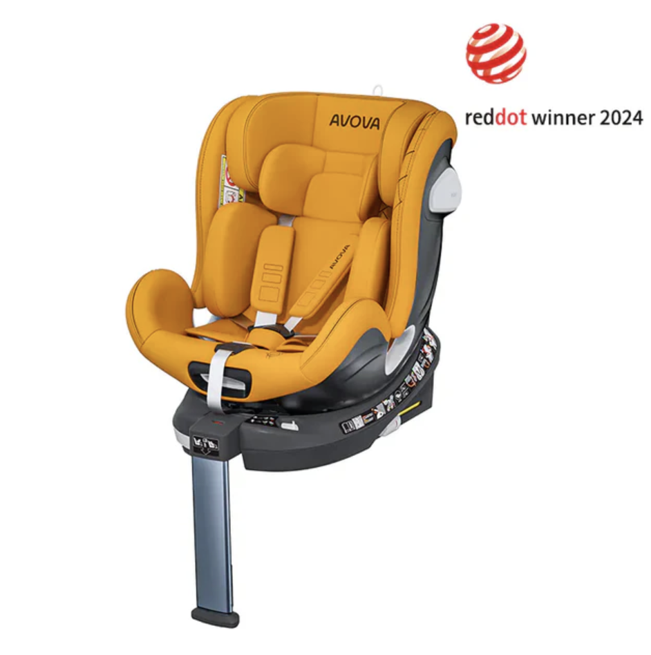 Avova - Swan-Fix i-Size兒童汽車安全座椅 (R129 & CCC 安全標準)(適合約0-7歲/身高40-125cm)(沙灘黃)