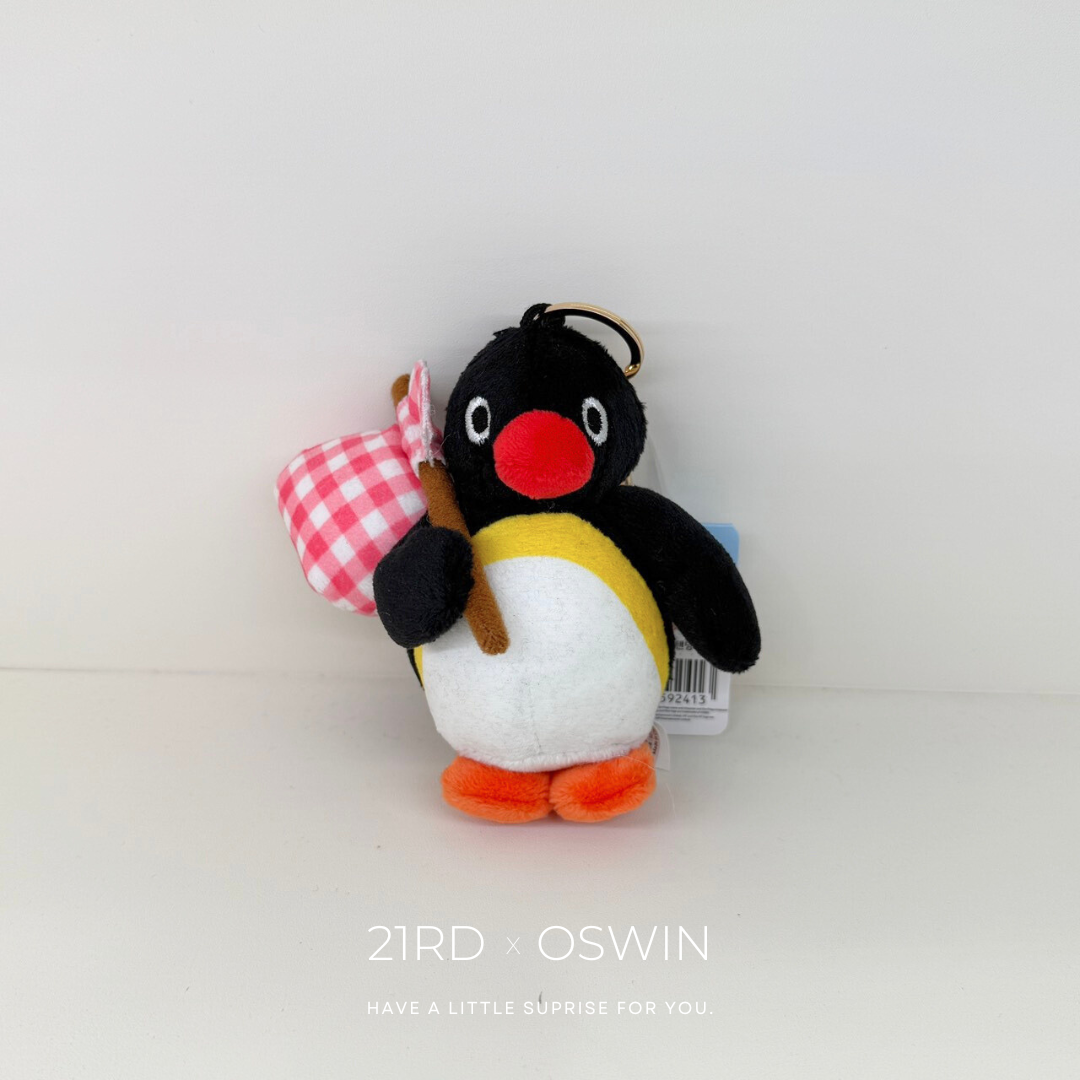 韓國限定 PINGU 企鵝家族 包袱 吊飾