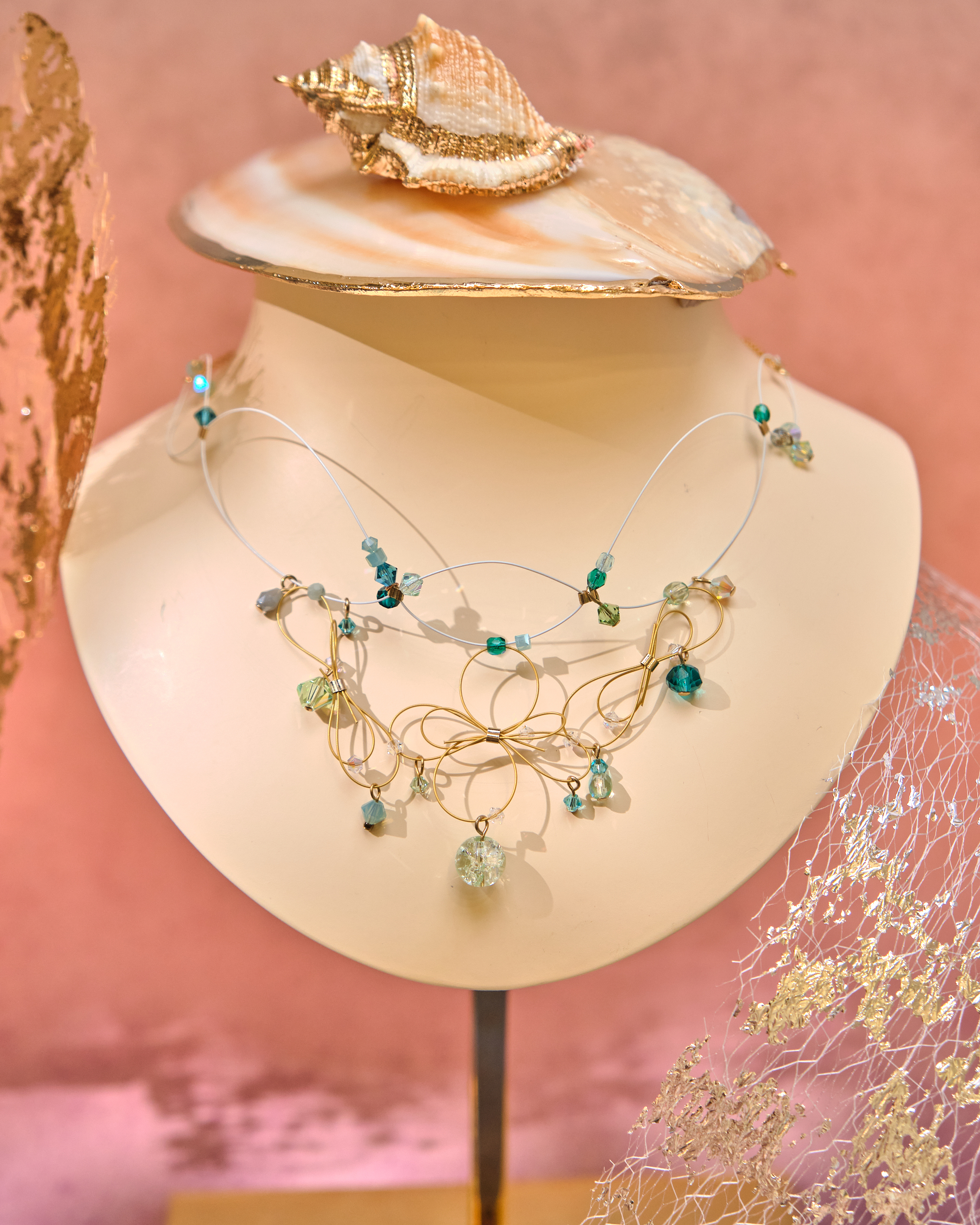 13069 星塵輕語水晶絲語項鏈