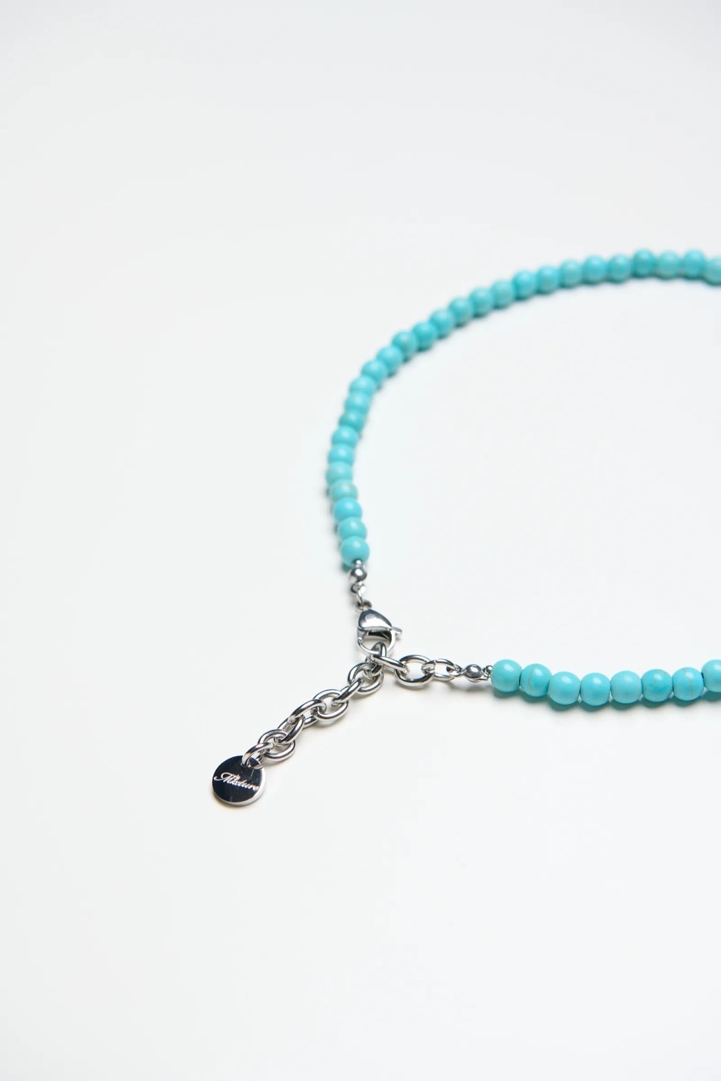 MP040 綠松石圓珠項鍊