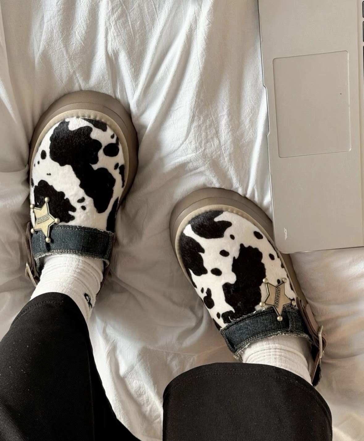 代購-<玩具總動員> Disney x OLD ORDER 胡迪配色 乳牛牛仔 勃肯拖 O2320782