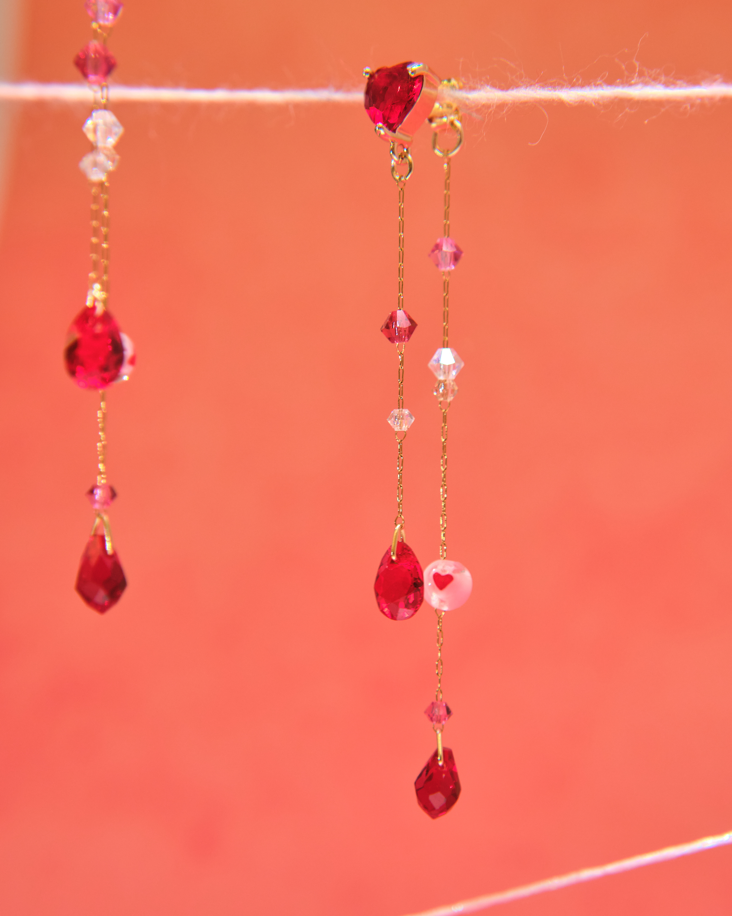 13025 Morning Dew Crystal Minimal Elegance S925 Earrings