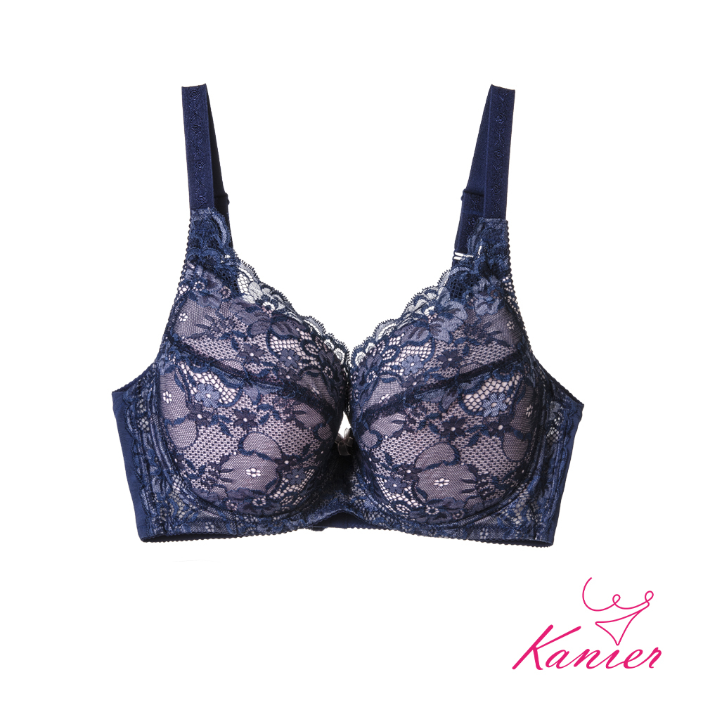 【Kanier卡妮兒】浪漫風情機台灣製能型內衣【2322 海洋藍 -E / F / G罩杯】