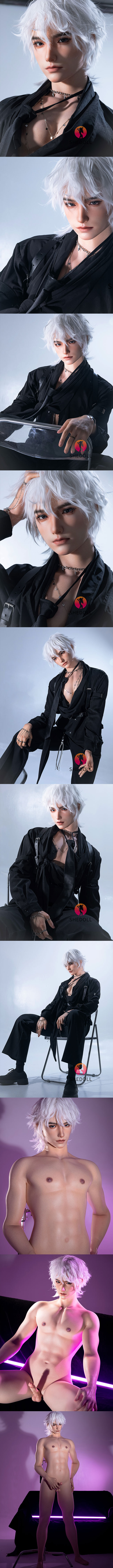 SHEDOLL 全矽膠 190cm 男娃 顧時風 silicone sex male doll