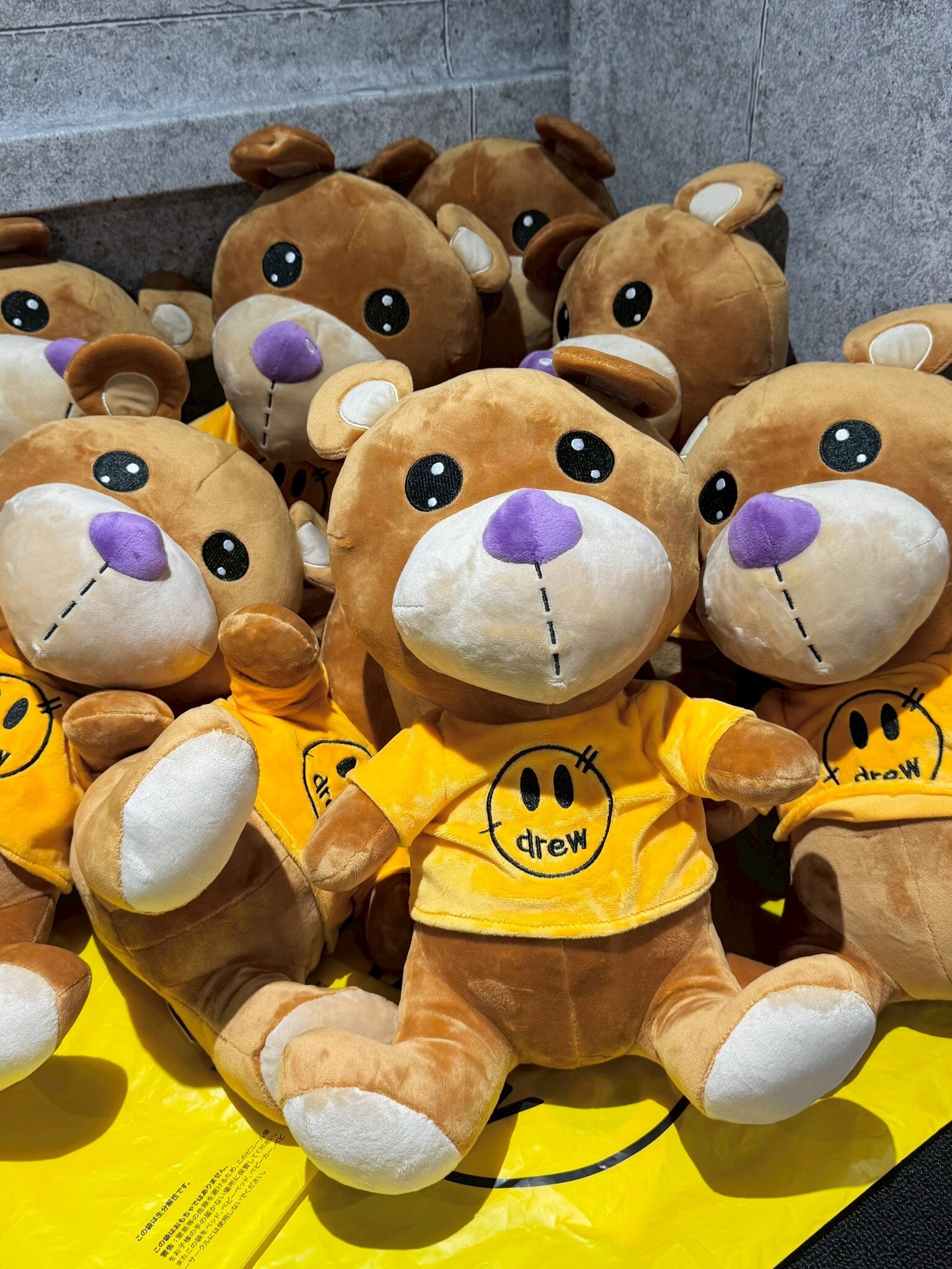 Drew House 泰迪熊立體造型 毛絨玩偶 布偶