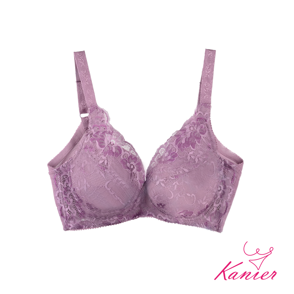 【Kanier卡妮兒】浪漫風情機台灣製能型內衣【2322 浪漫紫 -C / D / E / F / G罩杯】