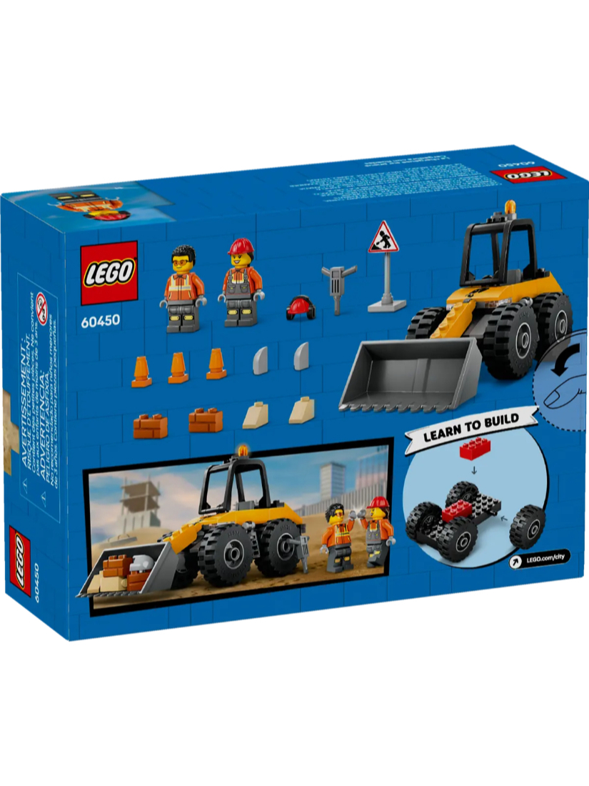 LEGO 60450 黃色工程輪式裝載機