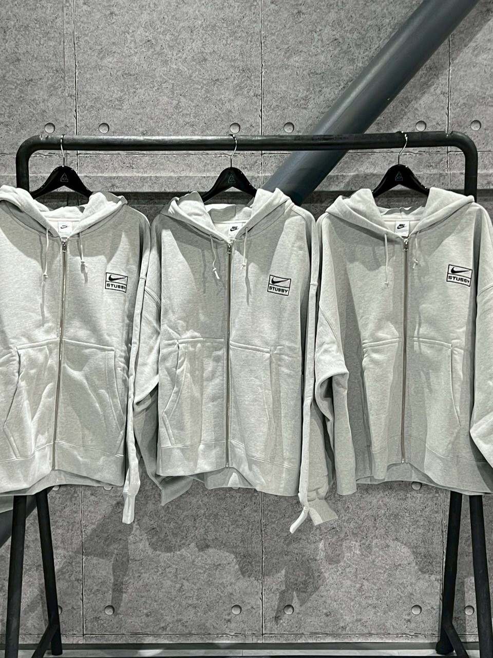 STUSSY x NIKE 聯名款 胸口刺繡Logo 連帽外套