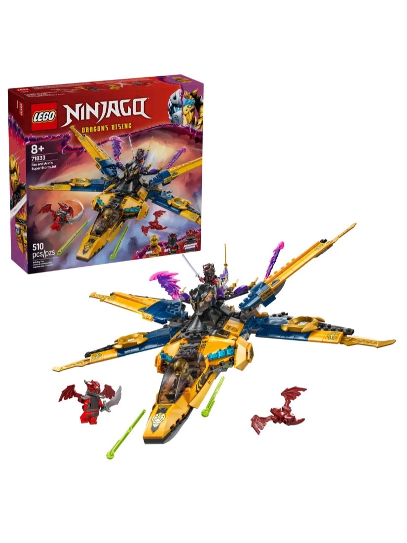 LEGO 71833 拉斯和亞林的超級風暴噴射機