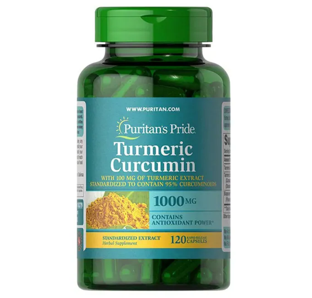 【Puritan's Pride】大瓶裝 薑黃 +胡椒素 Turmeric Curcumin 1000mg 120顆