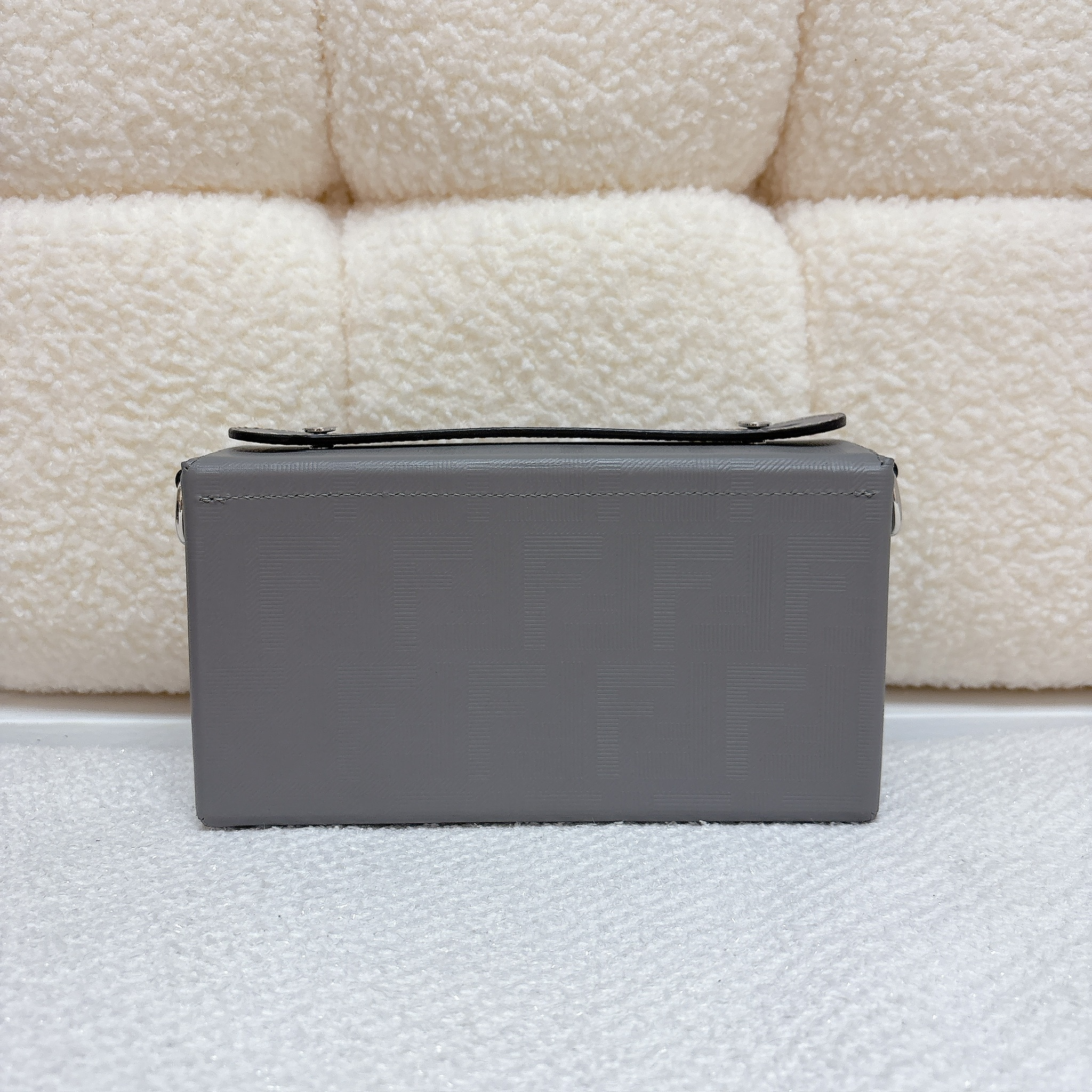 Fendi Soft Trunk - Grey / Shw