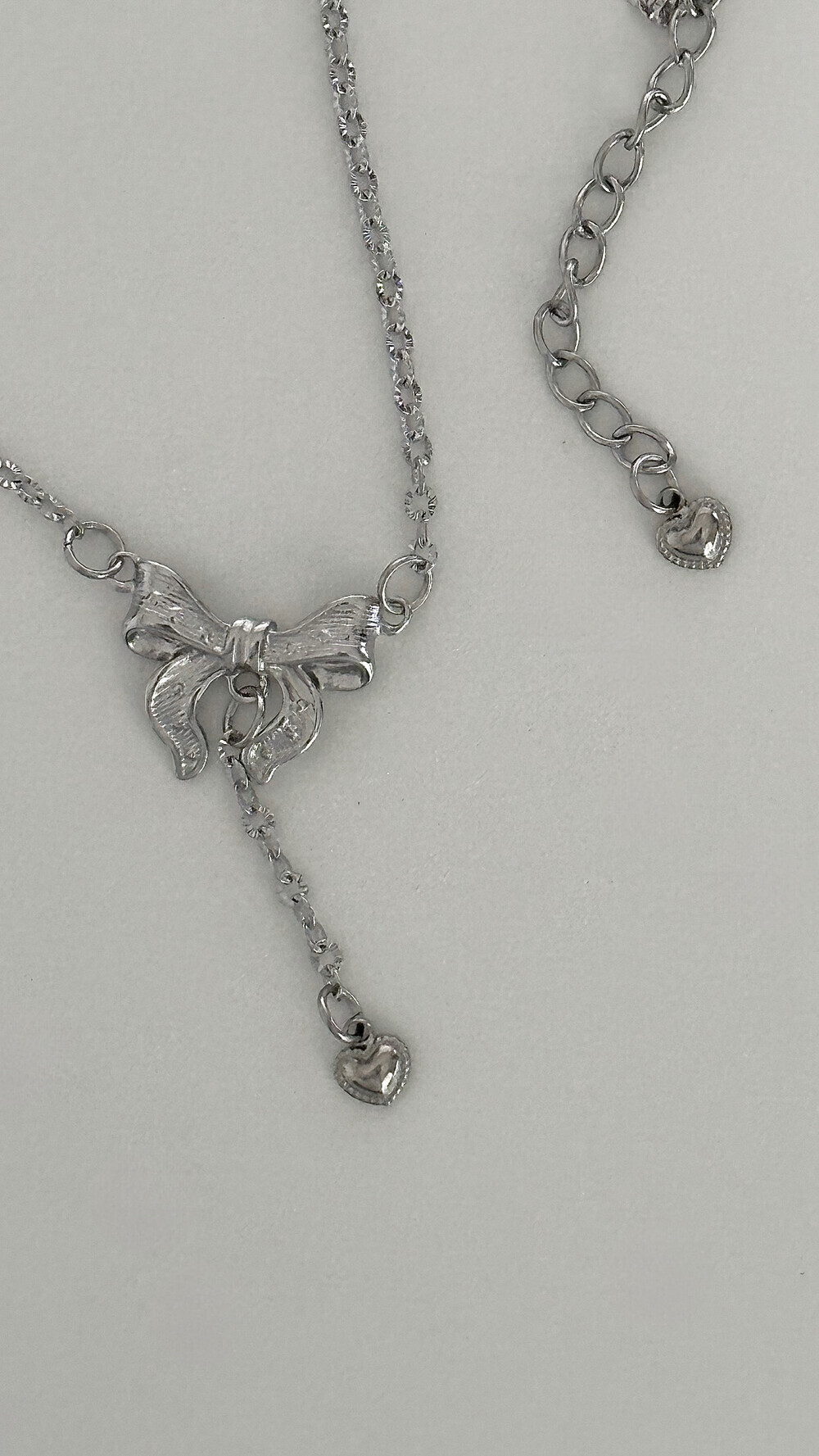 <現貨>韓國 OFUSE lace ribbon necklace 綁帶 蝴蝶結 項鍊
