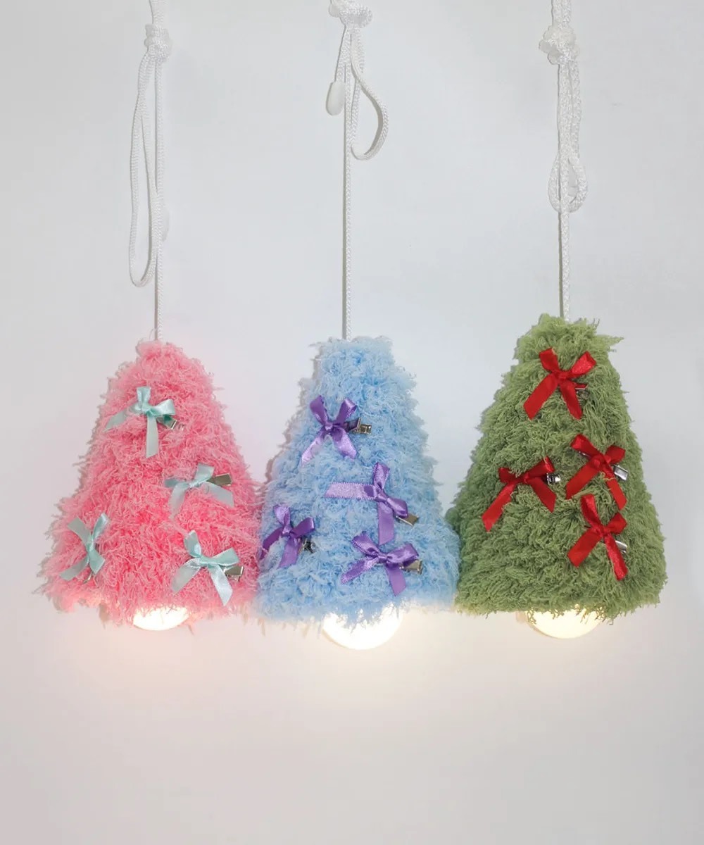 <快速出貨> 樹型毛毛小吊燈  三色