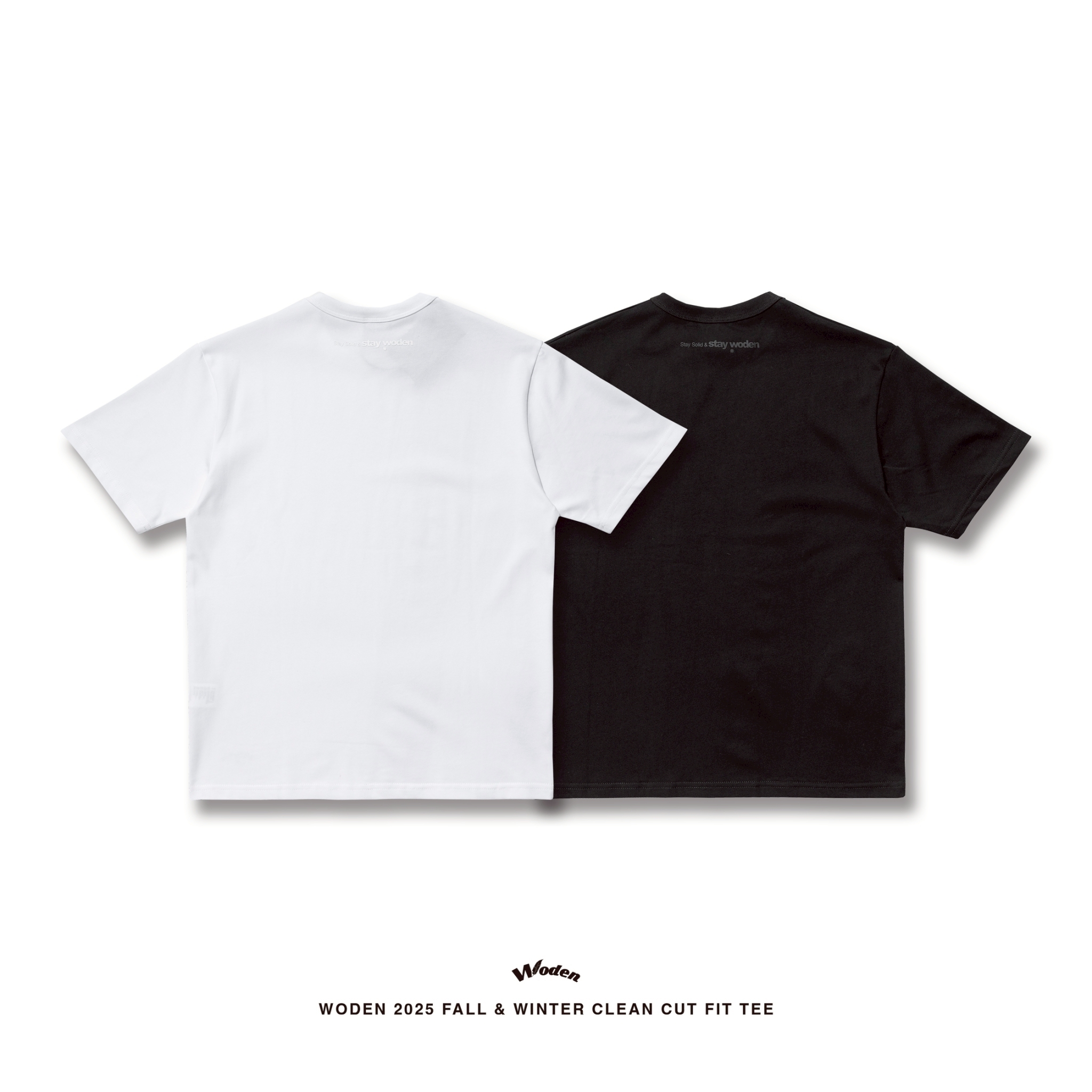 WODEN 2025 Fall & Winter 018 Clean Cut Fit Tee