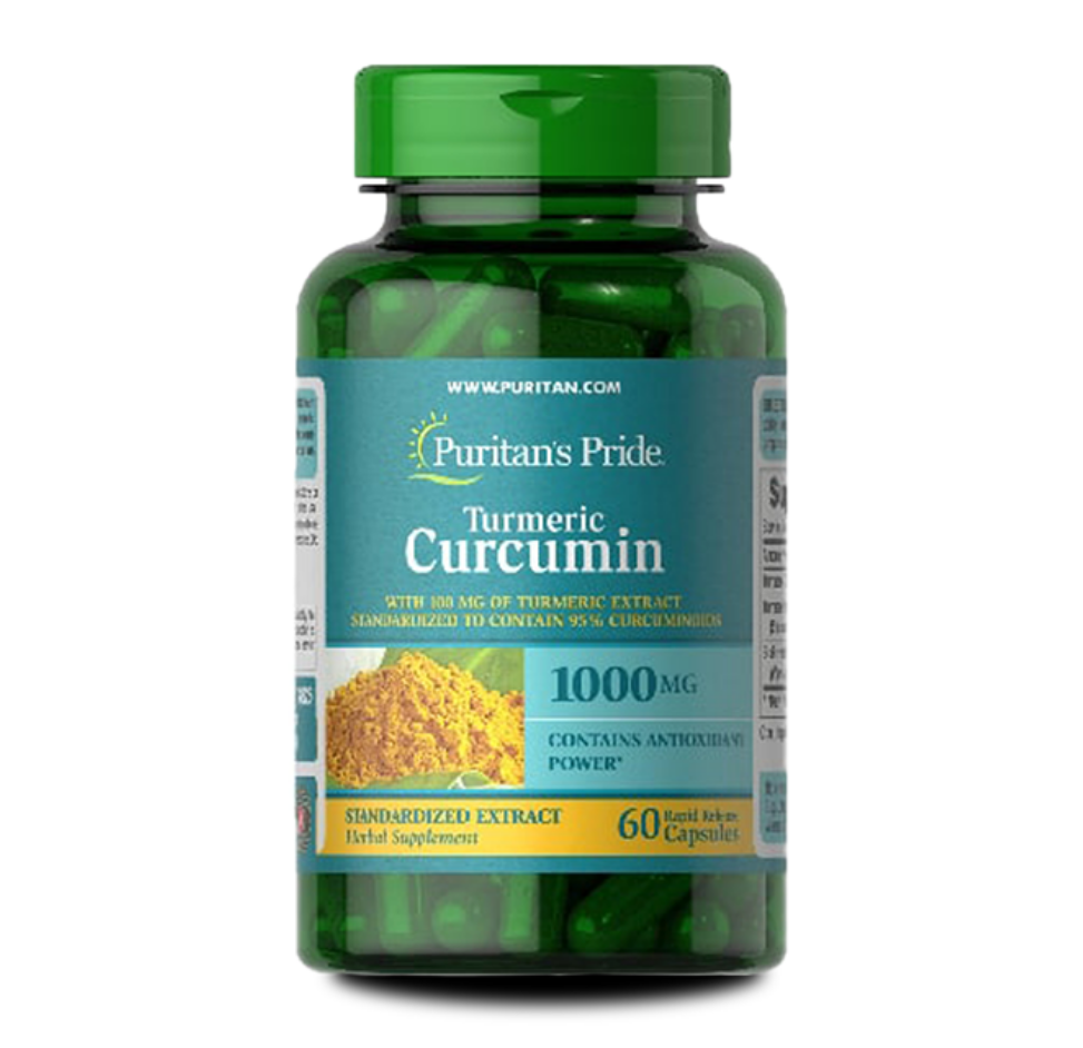 【Puritan's Pride】薑黃 +胡椒素 Turmeric Curcumin 1000mg 60顆